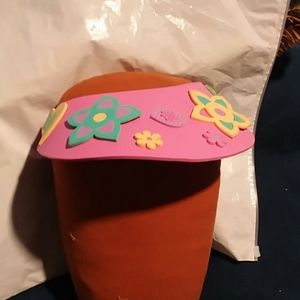 Flowered Visor